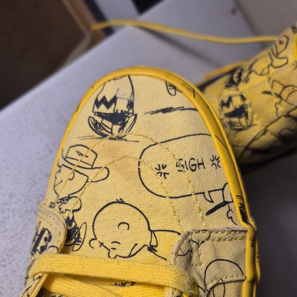 Vans PEANUT SKATE Hi Top Shoes - Picture 7 of 10